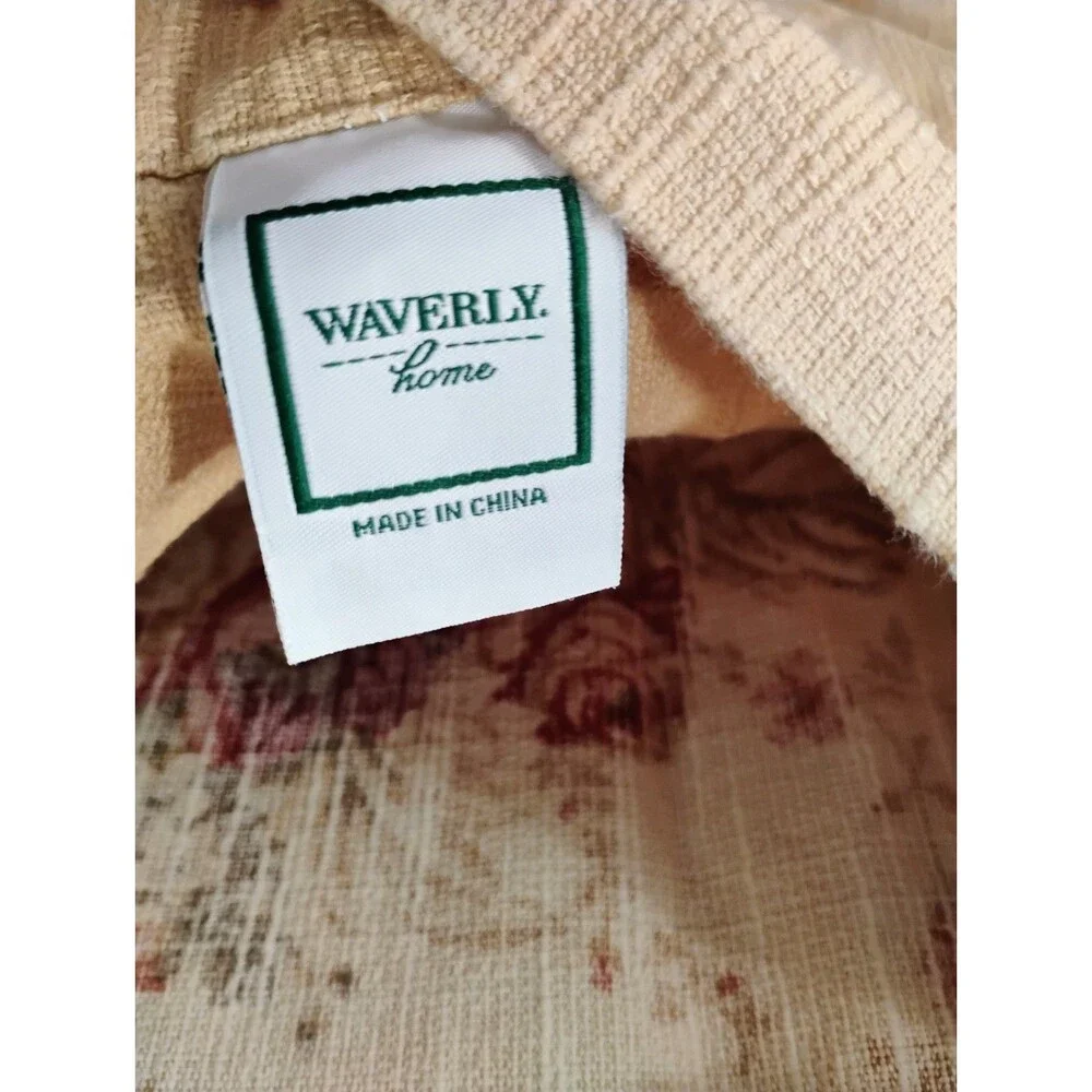 Waverly Norfolk Rose Standard Pillowcase Sham Country Farmhouse Shabby Chic